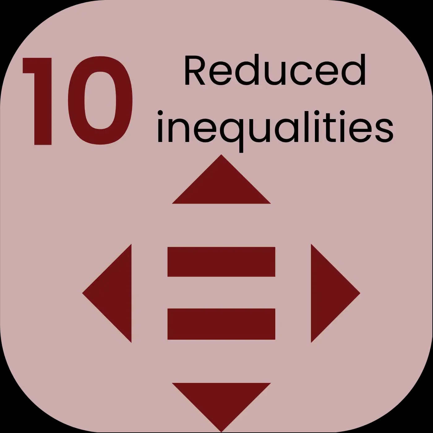 SDG 10 — minder ongelijkheid